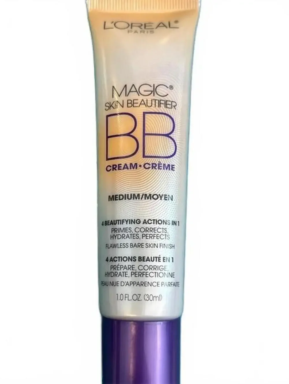 New L'Oréal Paris Magic Skin Beautifier BB Cream Medium 1.0 fl oz Lot of 3
